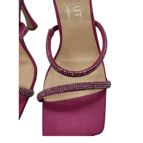 Pink Rhinestone Heels - Picture 4 of 8